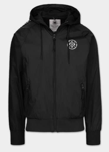 Pitbull sports Transitional hooded jacket ATHLETIC TAPE
